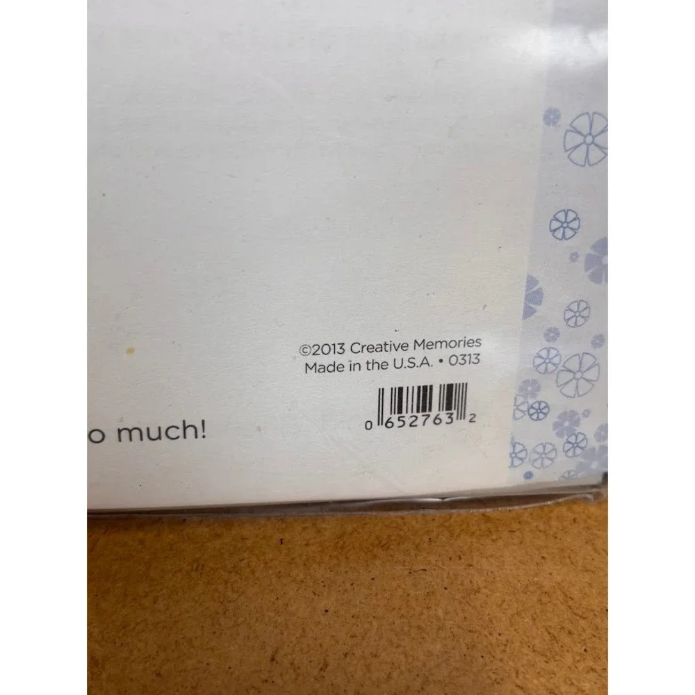 Creative Memories Love You Mom Simply Said Book 2013 Mini Scrapbook Kit 0313 NEW